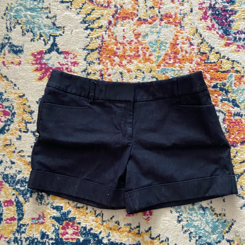 Classy dark blue Jean short